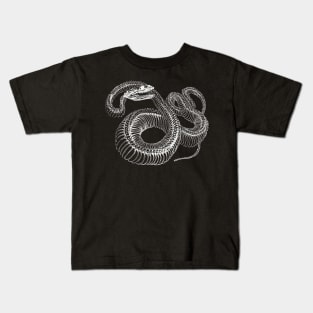 Boa Constrictor Skeleton Kids T-Shirt